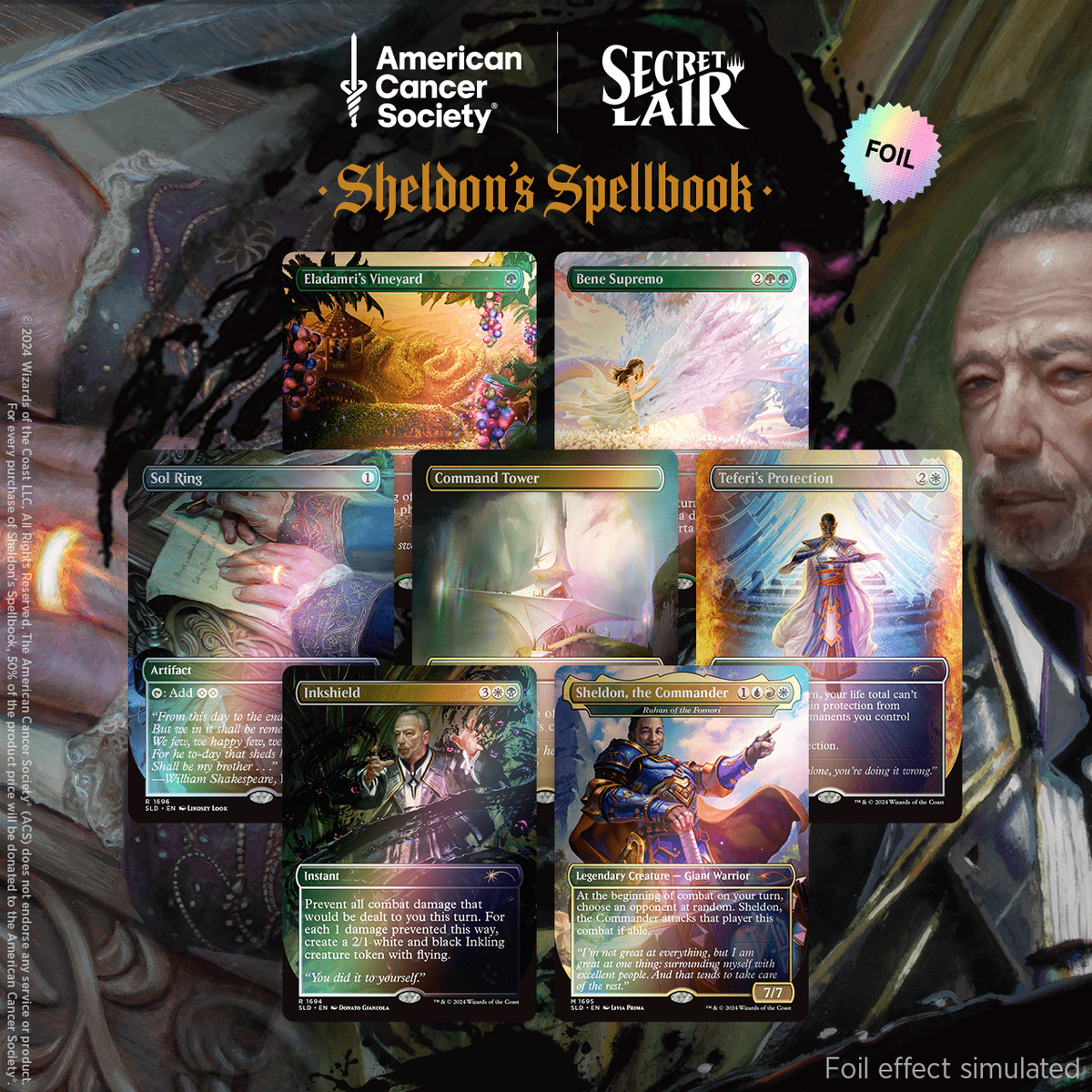 マジック：ザ・ギャザリング MTG secret lair Sheldon's Spellbook Foil MTG Secret Lair: Sheldon's SPELLBOOK (Foil) : Amazon.ca: Toys & Games