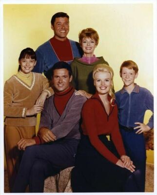 Lost in Space TV Sci Fi Guy Williams Cast Pose Vintage 8x10 Vivid