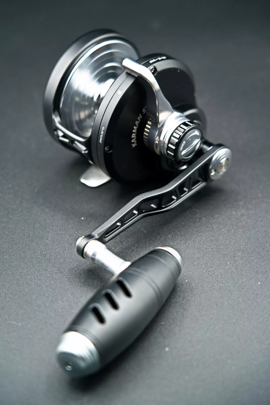 Maxel Jigging Reel Rage Pro 90 Lever Drag Conventional Reel Black/Light ...
