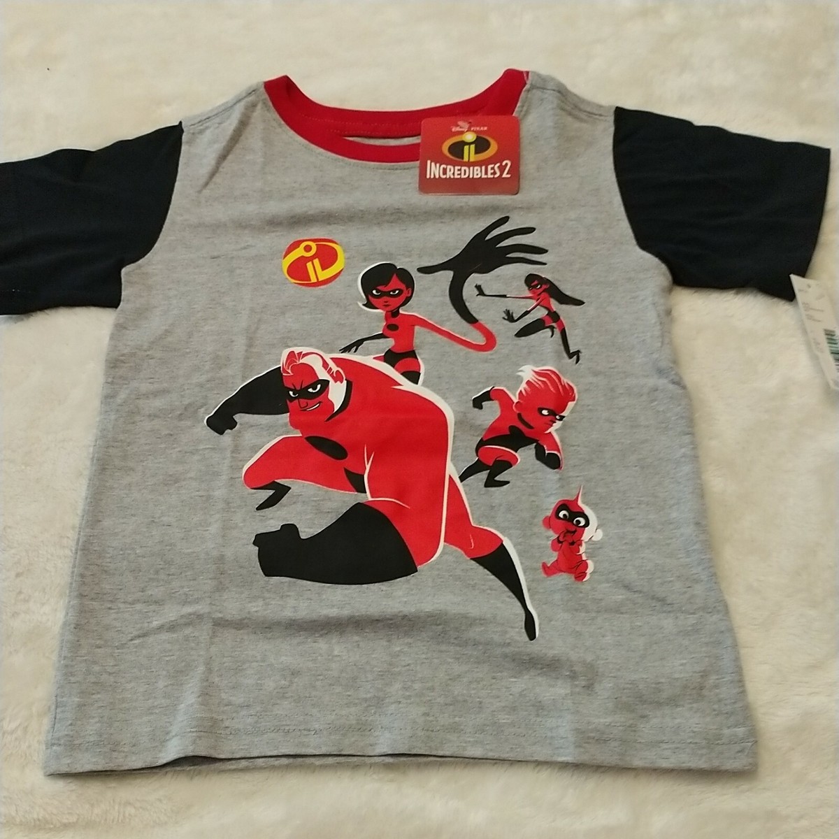 NWT Disney Pixar Incredibles T Shirt Kids Size