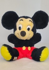 Vintage Mickey Mouse Walt Disney World Plush Stuffed Animal