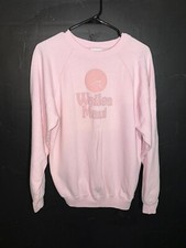 VTG 80s 90s Wailea Maui Hawaii Sweatshirt Womens XL Pink Hanes Grandma USA Made