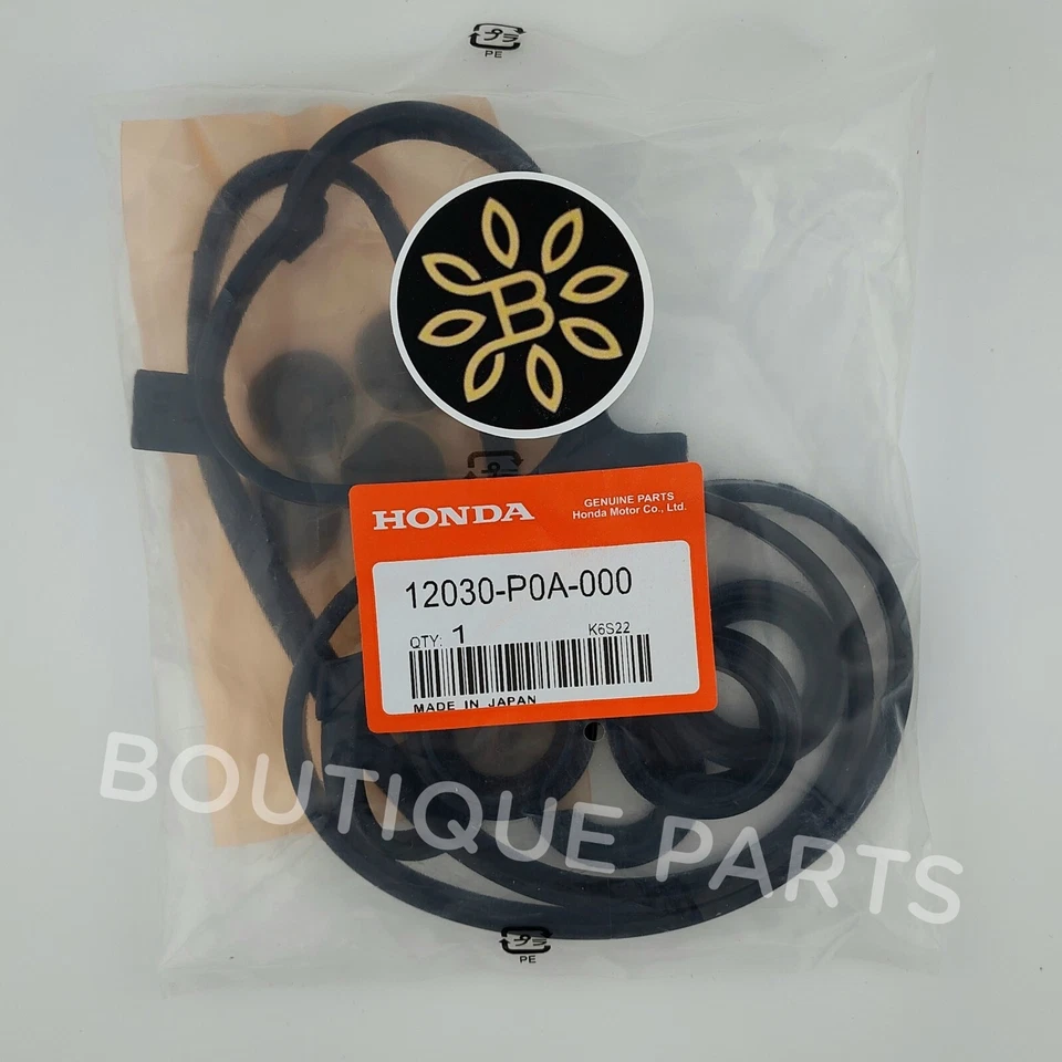 Genuine OEM for Honda Valve Cover Gasket Set Kit 12030-P0A-000 Odyssey Accord CL - Image 3 of 4