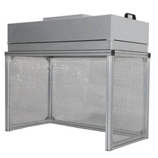 110V Dust Free Room Laminar Flow Hood Bench Air Flow Clean Workshop HEPA Filter