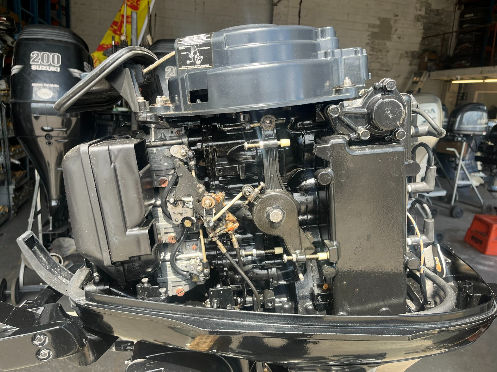 40 Mercury 2 Stroke Tiller Steer Outboard Motor eBay