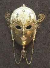 Maschera Veneziana Decorativa da Parete Maschere Carnevale Veneziano Artigianali