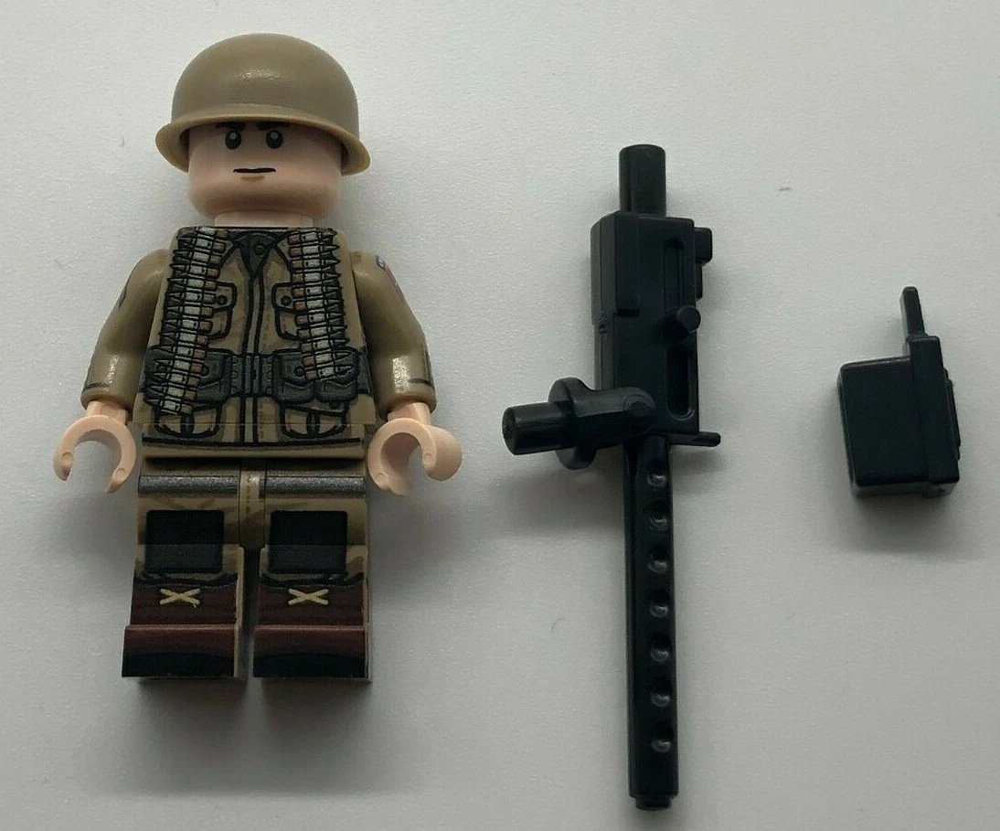 Lego Minifigure - WW2 USA / American 82nd Airborne Solider