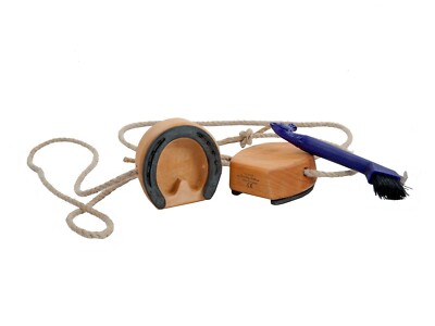 Shaddy Hufe Trittstelzen Stelzen mit Hufeisen Pferd Pferdchen Kinder 50045