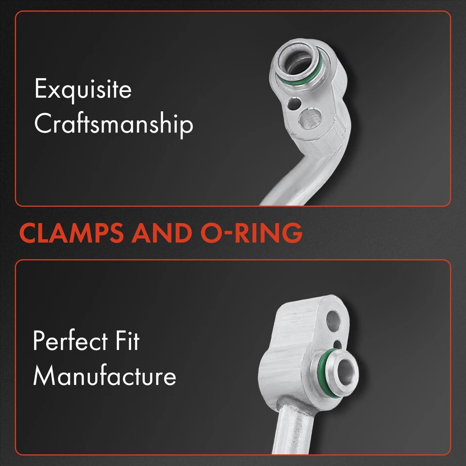 Manguera de descarga de refrigerante de aire acondicionado para Acura Legend 1993 1994 1995 3,2 L 80315SP0023 Foto 3 de 4