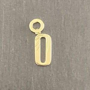Authentic Gorjana 18K Gold Plated Alphabet Parker Charm- O 206-125O-G