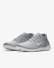 Nike Free Run RN 2018 Wolf Grey White 942836-003 Men Size 8-13 STEAL!