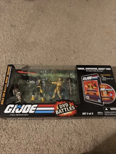 GI Joe DVD Battles "Arise, Serpentor, Arise" Build The Mass Device Set 3 Of 5