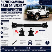 Suzuki Samurai Compatible Rear Driveshaft 19 10mm Smalllarge Bolt Flange