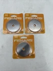 Fiskars 60 mm Rotary Blade, 3 Pack