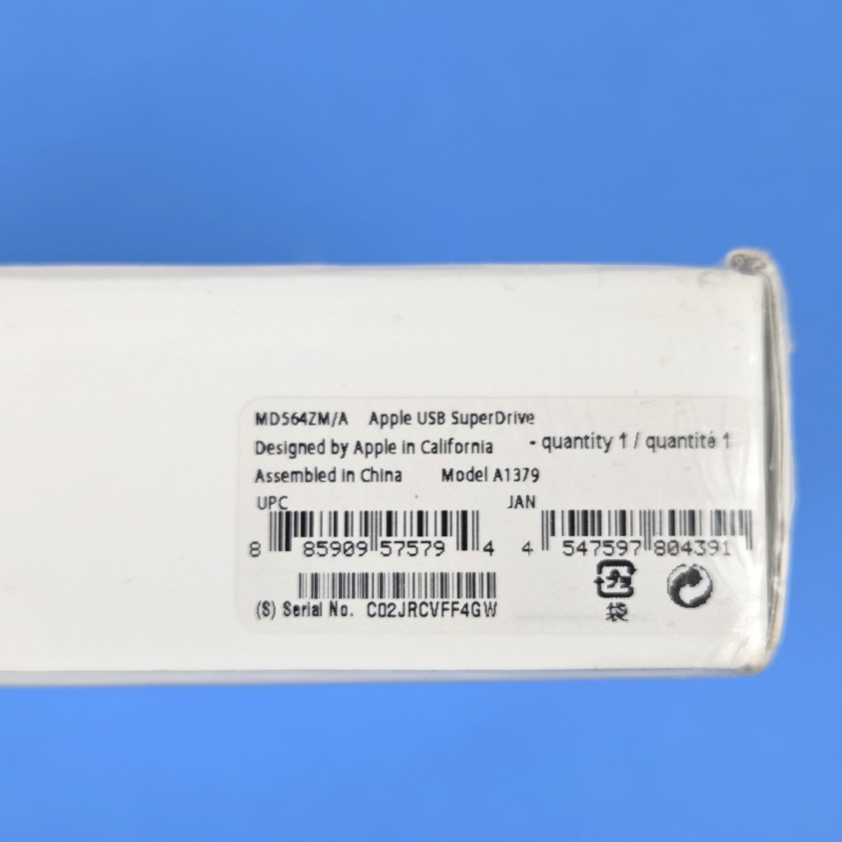 Apple MD564ZM/A Drive for sale online | eBay