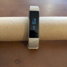 Fitbit Alta HR Activity Tracker FB408 Gold No Charger Tested Working