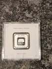 1 oz Geiger Premium Silver Square Bar In Assay Case .999 Fine Silver