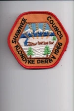 1966 Shawnee Council Klondike Derby patch