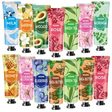14 Pack Hand Cream Gift Set Travel Size Moisturizing Lotions  Dry Cracked Hands