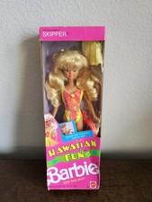 Hawaiian Fun Barbie Skipper Doll 1990