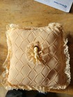 Vintage-style decorative pin cushion featuring small figurine the Christ Child — photo 8