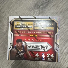 2020-21 Panini Prizm NBA Basketball Factory Sealed Retail 24 Pack Box