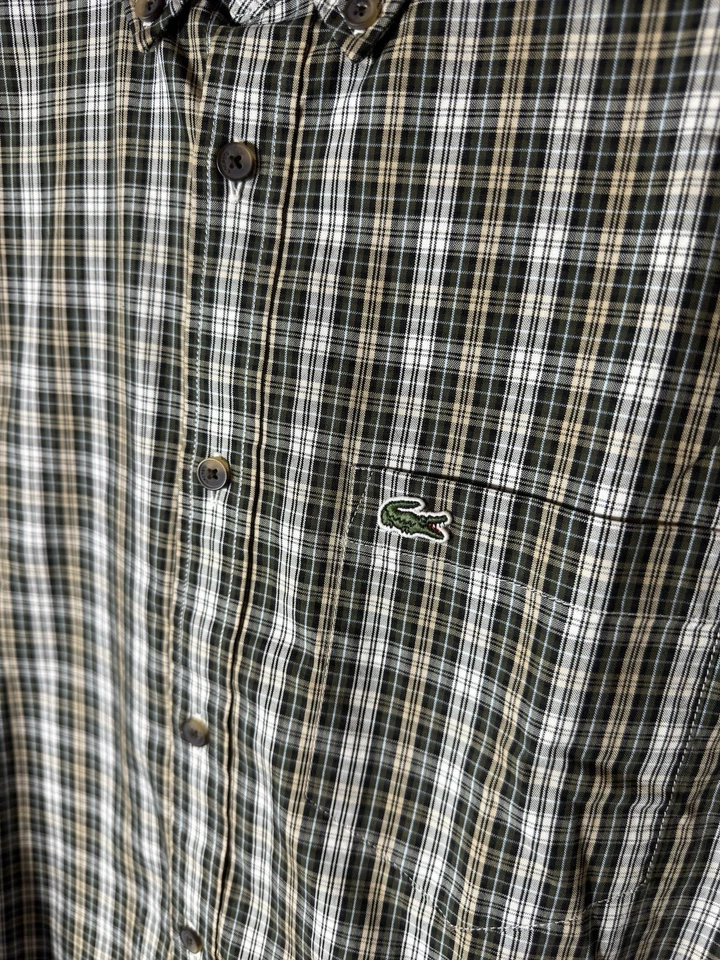 NWT! Lacoste Mens Shirt Button Down Regular Fit Cotton Size S - Image 4 of 4