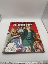 The Horror Coloring Book Calle  Calle Scary Haunted Monsters Zombies Creatures
