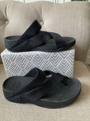 Fitflop SLING Men's Unisex Weave Toe-Post Sandals UK UK