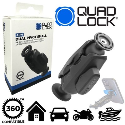 QUAD LOCK 360 Arm Dual Pivot Smal (2'') Multi Gelenk Arm Handy Halter