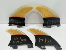 Au Fins Hybrid 2.0 Quad-click In FCS Fins Thruster