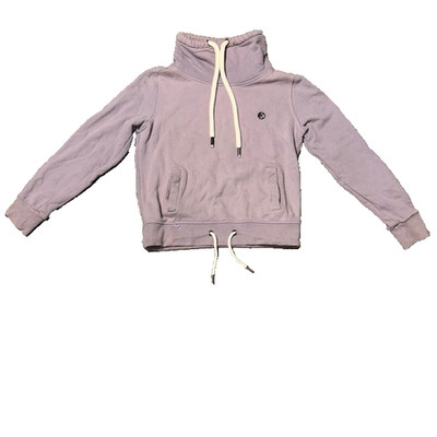 KHUJO Womens Mock Neck Sweatshirt Model: Tempa Lila S Light Purple Pullover