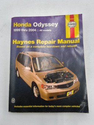 HAYNES 1999-2004 Honda Odyssey  Repair Service Workshop Manual Book