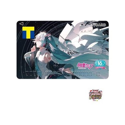 NEW Culture Entertainment T Card Hatsune Miku 16th JP