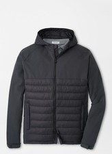 Peter Millar Apex Hybrid Jacke f&uuml;r Herren Carbon Schwarz
