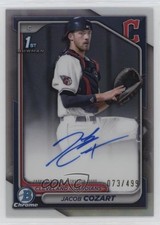 2024 Bowman Draft Chrome Prospect Refractor /499 Jacob Cozart #CPA-JCO Auto 5h0