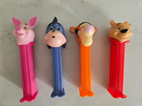 PEZ Candy Dispenser- Disney- Winnie the Pooh, Tigger, Piglet, & Eeyore.