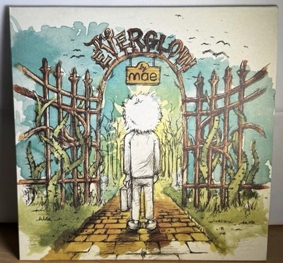 Mae The Everglow 2LP Earth & Sky Vinyl Limited 250 Green Blue Starburst