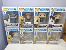 Funko Pop Valerian Complete Set of 8 Laureline Da Igon Filitt Doghan Chase