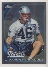 2010 Topps Chrome Aaron Hernandez #C87 0a9j