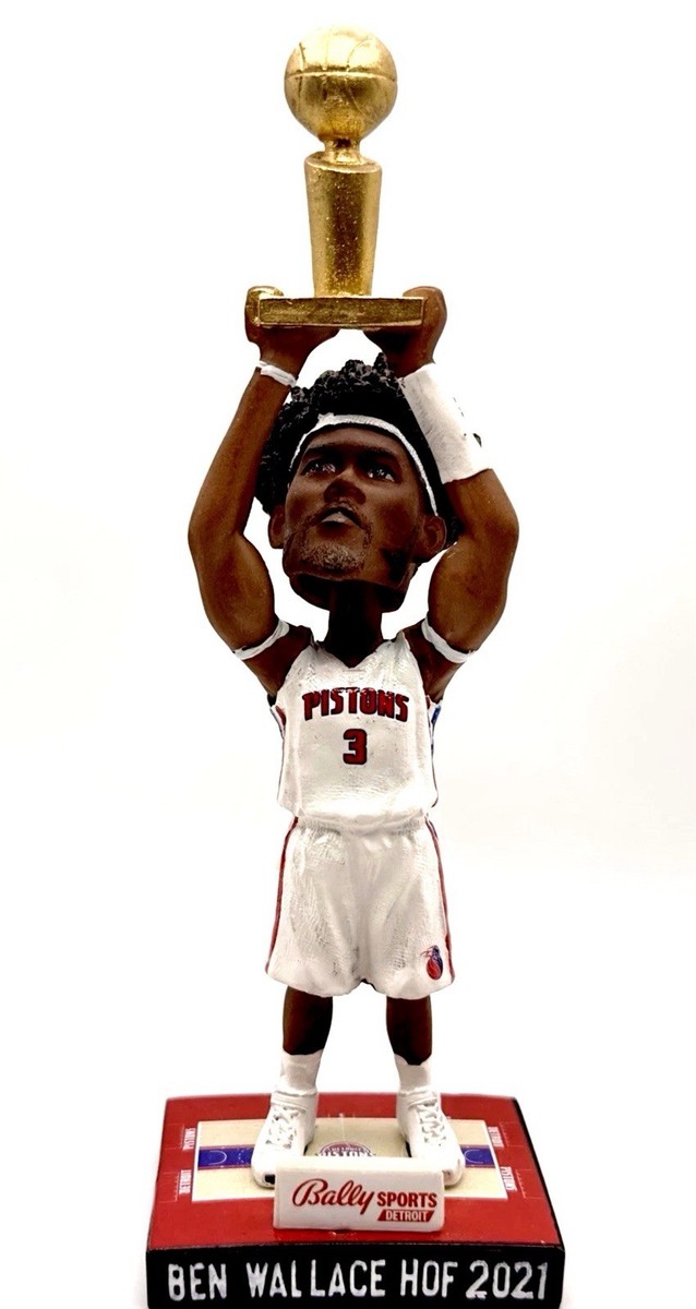 Detroit Pistons Ben Wallace 2021 HOF Bobblehead Figurine