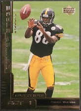 2000 Upper Deck Ovation Center Stage #CS9 Plaxico Burress RC Pittsburgh Steelers