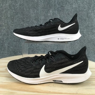 Nike Shoes Womens 9.5 Air Zoom Pegasus 36 Athletic Sneakers Black Low AQ2210-004