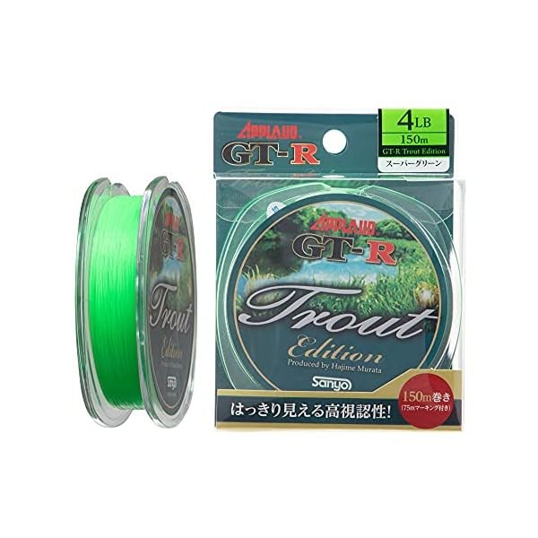 SANYO-NYLON / GT-R trout edition 150mSP Green 5LB Official Collectible Japan