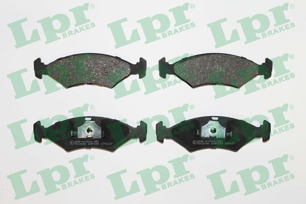 LPR BremsbeläGe BremsklöTze Vorne FüR Ford Fiesta III GFJ 1.3 Cat Escort IV-image
