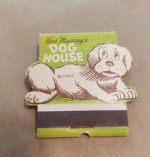 Feauture Matchbook Bob Murray's Dog House Seattle Washington Die-cut Cover