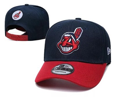 Cleveland Indians Baseball Cap Snapback Verstellbar Sport Kappe Freizeit