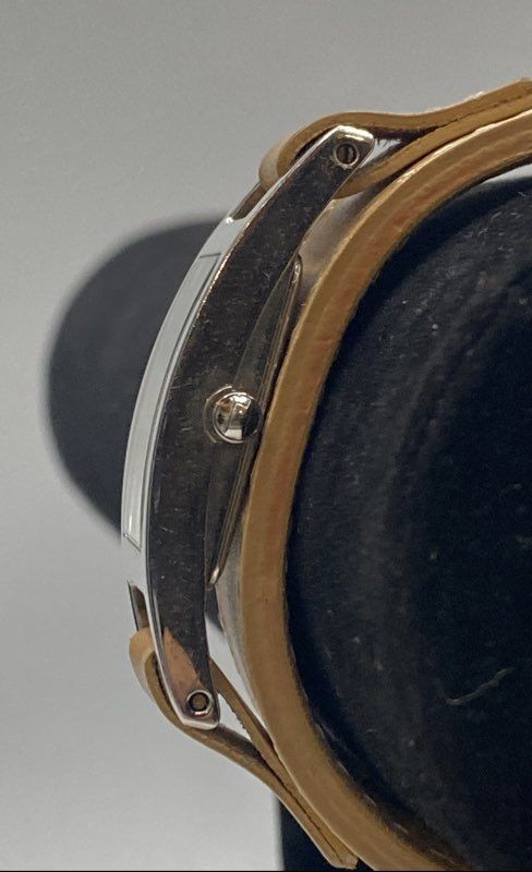 DKNY 18mm Rectangular Quartz Designer Leather Ban… - image 3