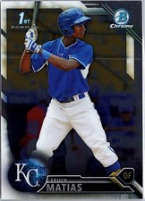 2016 Bowman #BCP15 Seuly Matias Chrome Prospects