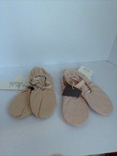 Two pair Of Ballet Slippers Size 41 Or Women s 8 Peach Pink And Baby Pink